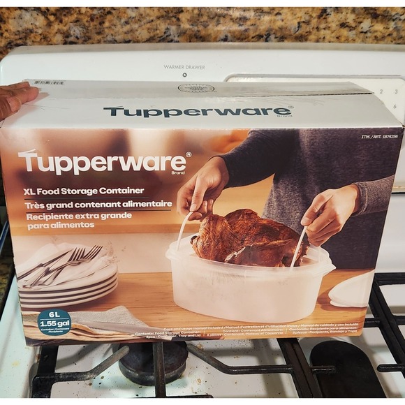Tupperware XL Food Storage Container - Picture 1 of 10
